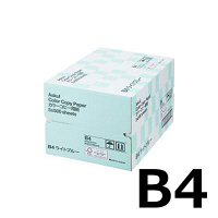 アスクル　カラーペーパー　B4　ライトブルー　1箱（500枚×5冊入）  オリジナル
