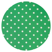 リブドゥコーポレーション ヴェール 食事用 介護用 エプロン 水玉柄グリーン 92096 1枚