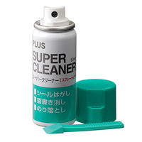 プラス　スーパークリーナー　スプレー式　シールはがし・落書き消し　5本　28055