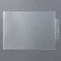 ハピラ カルテフォルダー（シングル センターインデックス/マチ付） A4ヨコ置き 乳白 KHA4SM 1パック（50枚入）