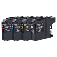 ブラザー（brother） 純正インク LC213-4PK 1パック（4色入） LC213/215シリーズ