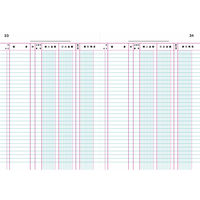 コクヨ 帳簿銀行勘定帳B5100頁 チ-108 1セット(3冊:1冊×3)