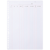 日本ノート 帳簿リーフ B5 仕入帳 リフ304 1セット（300枚：100枚入×3冊）