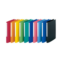 リヒトラブ　パンチレスファイル　A4S　橙　F347U-4　１袋（３冊入)　（直送品）