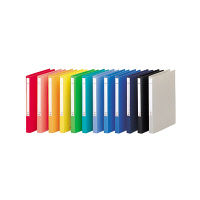 リヒトラブ　パンチレスファイルZ式　A4S紺　F-367-13　１袋（５冊入)　（直送品）