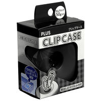 プラス クリップケース ブラック CP-500 1セット(3個)（直送品）