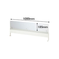 Ceha プレノデスクシステム 専用アクリルパネル 幅1000mm 1台（取寄品）
