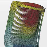 CWJ4ZA FBA1 |オカムラ ヴィスコンテ オフィスチェア コンパクト ローバック 肘無し ブラック 1脚（直送品）