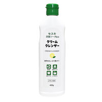 セスキ炭酸配合 クリームクレンザー ホワイト レモンの香り 400g 1セット（1個×5） ミツエイ