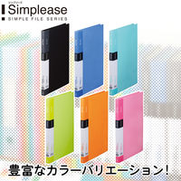 キングジム　シンプリーズ　Ｚファイル　Ａ４タテ　背幅１７ｍｍ　黒　５７８ＳＰクロ