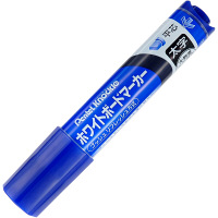 ぺんてる ホワイトボードマーカーノックル 太字平芯 青 EMWL6W-C 1箱（10本入）