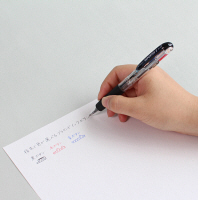 トンボ鉛筆【Reporter】多色ボールペン　リポーター　3色（黒/赤/青）　油性　0.7mm　透明　BC-TRC20　5本