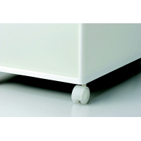 Like-it（ライクイット） 吉川国工業所 ユニコム システムキャスター 白 LS-33 4個