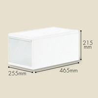 Like-it（ライクイット） 【幅255mm】吉川国工業所 ユニコム 収納ケース 255引き出しM 白 UC-02 1個