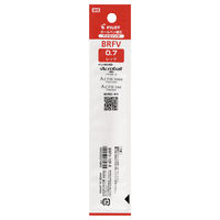 パイロット 油性ボールペン替芯(アクロインク) 0.7mm 赤 BRFV-10F-R 1本