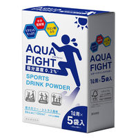 スポーツドリンク 粉末 アクアファイト 粉 1L用 五洲薬品 1セット（5袋入×5箱） アスクル・ロハコ限定 シトラス風味 オリジナル