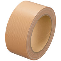 【ガムテープ】 現場のチカラ 手で切りやすい布テープ 幅50mm×長さ25m 黄土 Monf 古藤工業 1セット（120巻入）  オリジナル