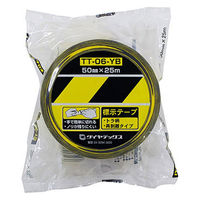 ダイヤテックス パイオラン 安全標示テープ TT-06-YB 1巻