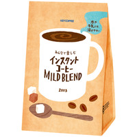 【インスタントコーヒー】キーコーヒー みんなで楽しむインスタントコーヒー マイルドブレンド 1セット（200g×4袋） オリジナル