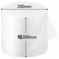 プチプチ（R） エアークッション d36 幅300mm×42m巻 コアレス 紙管なし 1セット（3巻：1巻×3） 川上産業