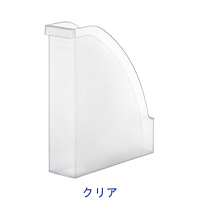 ライツ　マガジンファイル　クリア　A4　2476-00-03　1セット（4個：1個×4）