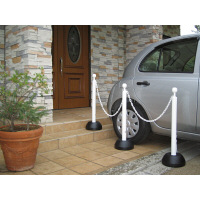 【スタンド】 ミツギロン チェーンスタンド ホワイト SF-11 1台