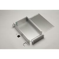 タカチ電機工業 HYRH型取手付ヒートシンク式ラックケース シルバー HYRH177ー43ー23SS 1台（直送品）