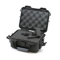 タカチ電機工業 NK型防水キャリングケース 内装スポンジ付き ブラック NK904BS 1台 1台(1個)（直送品）