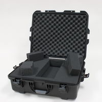 タカチ電機工業 NK型防水キャリングケース 内装スポンジ付き ブラック NK945BS 1台 1台(1個)（直送品）