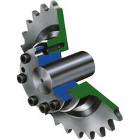 椿本チエイン RS50 ロックスプロケット Sタイプ RS50ー1B32TQーS5642A 1個（直送品）