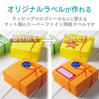 エレコム フリーカットラベル ギフト・ラッピング・パッケージ ノーカット ハイグレード紙 EDT-FKI（直送品）