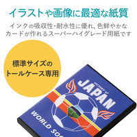 エレコム DVDトールケースカード スーパーファイン EDT-SDVDT1 1パック(10枚入)（直送品）