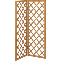 タカショー フォールディングラティス ナチュラル 幅900×高さ1200mm 5枚組 EWF-912N/5S 1セット（5枚組）（直送品）