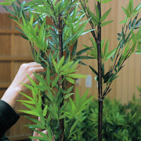 タカショー 人工観葉植物 ミニ黒竹3本立 80cm GD-75S 1個（直送品）