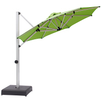 タカショー シェードメーカーパラソル シリウス ライトグリーン JCB-1212 1台（直送品）