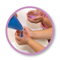 ぺんてる ゆびえのぐ 8色セット WHG-8 1個