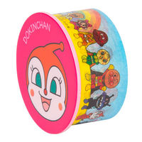 サンスター文具 マスキングテープホルダー付アンパンマンスマイルプラスドキンちゃん 3940010C 5個（直送品）