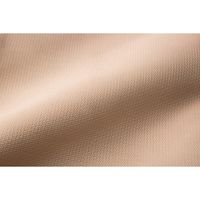 川島織物セルコン 1.5倍ヒダ 2つ山 裏地付1級遮光カーテン 幅100×丈105cm オレンジベージュ 1セット（2枚）（直送品）