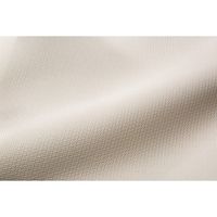 川島織物セルコン 1.5倍ヒダ 2つ山 裏地付1級遮光カーテン 幅100×丈200cm アイボリー 1セット（2枚）（直送品）