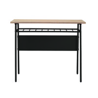 【アウトレット】吉桂　HIKE　デスク　W900×D500×H720mm　BK　1台（直送品）