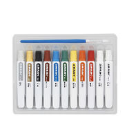 クツワ 工作えのぐ10色(チューブ入) PT932 1個