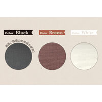 ササガワ 【OW】3段ディスプレイ ブラック 組立式 44-5801 1セット(3個:3個入×1袋