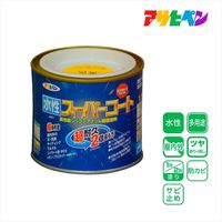 アサヒペン 水性スーパーコート 1/5L （黄色） 9011364（直送品）