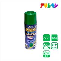 アサヒペン 高耐久ラッカースプレー 300mL （緑） 901524（直送品）