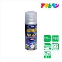 アサヒペン 高耐久ラッカースプレー 300mL （つや消しクリヤ） 901536（直送品）