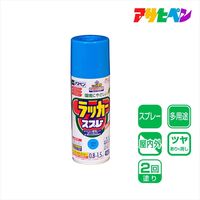 アサヒペン アスペンラッカースプレー 420mL （スカイブルー） 9016440（直送品）
