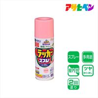 アサヒペン アスペンラッカースプレー 420mL （ピンク） 9010052（直送品）