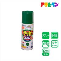 アサヒペン アスペンラッカースプレー 420mL （ローングリーン） 9010059（直送品）