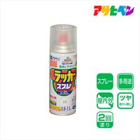 アサヒペン アスペンラッカースプレー 420mL （ツヤ消しクリヤ） 9010063（直送品）