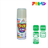 アサヒペン アスペンラッカースプレー銀 9010064 1本